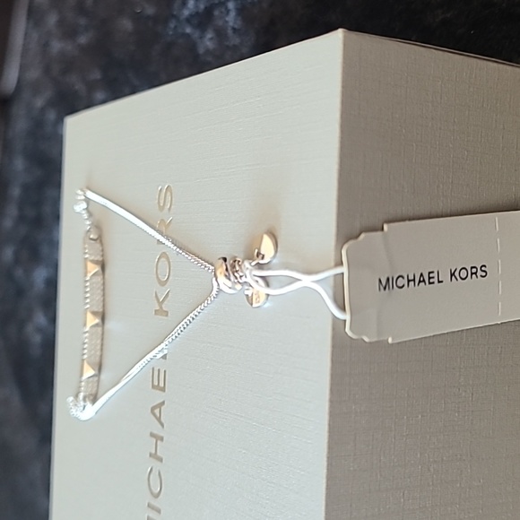 Michael Kors Mercer Link Slider Bracelet - Picture 4 of 5